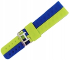 pasek smartwatch dla dzieci 20mm zielony niebieski (2)