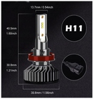 mini żarówki kompaktowe LED H11 ZES ostre odcięcie (3)