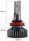 mega mocne żarówki LED H16 ZES zestaw kompaktowy (14)