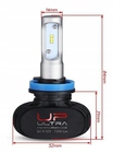 żarówki LED H11 H8 H16 CSP zestaw ostre odcięcie pasywne bez wentylatorów (2)